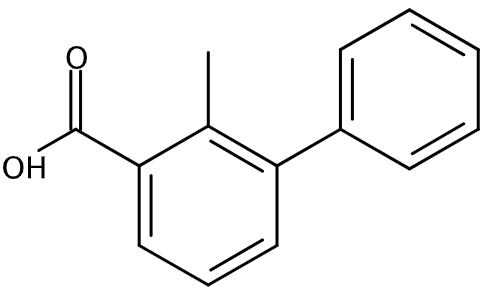 甲醇中2-甲基联苯-3-羧酸溶液，100μg/mL 2-Methylbiphenyl-3-carboxylic acid Solution in Methanol, 100μg/mL