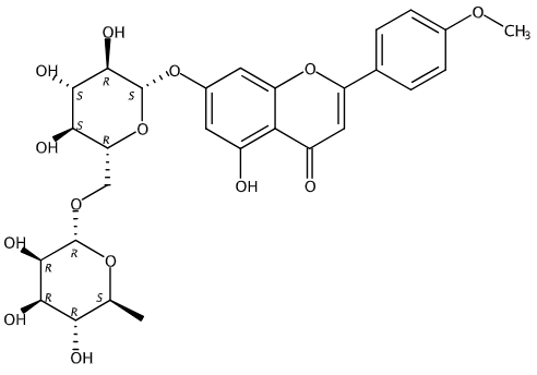 二甲基亚砜中蒙花苷溶液，1000μg/mL Linarin Solution in DMSO, 1000μg/mL