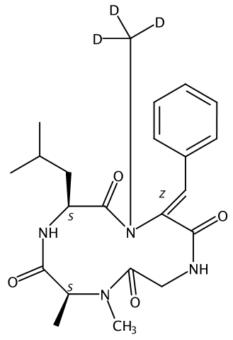 乙腈中腾毒素-D3 (TEN-D3)溶液，10μg/mL Tentoxin-d3 Solution in Acetonitrile, 10μg/mL