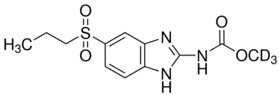 甲醇中阿苯达唑砜-D3溶液，100μg/mL Albendazole sulfone-d3 Solution in Methanol, 100μg/mL