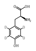 水中L-络氨酸-D4溶液，1000μg/mL L-Tyrosine-d4 Solution in Water, 1000μg/mL