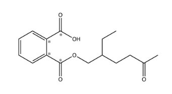 甲基叔丁基醚中单(2-乙基-5-氧己基)邻苯二甲酸酯-13C4溶液，100μg/mL mono-[(2RS)-2-Ethyl-5-oxohexyl] phthalate-13C4 Solution in MTBE, 100μg/mL
