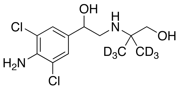 甲醇中羟甲基克伦特罗-D6溶液，100μg/mL Hydroxymethyl clenbuterol-d6 Solution in Methanol, 100μg/mL