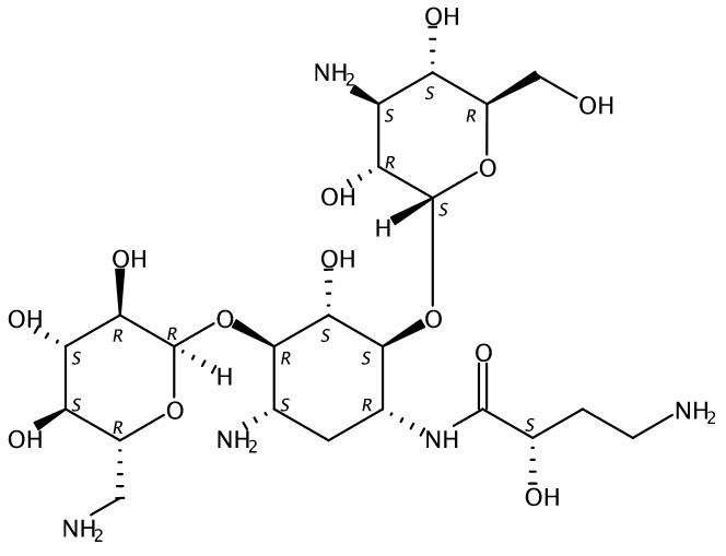 甲醇/水中丁胺卡那霉素溶液，1000μg/mL Amikacin Solution in Methanol/Water, 1000μg/mL