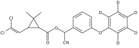 丙酮中氯氰菊酯-D5溶液，1000μg/mL Cypermethrin-d5 Solution in Acetone, 1000μg/mL
