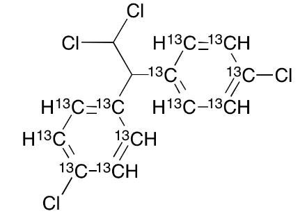 正己烷中4,4'-滴滴滴-13C12溶液，10μg/mL 4,4'-DDD-13C12 Solution in Hexane, 10μg/mL