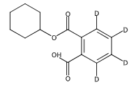 乙腈中邻苯二甲酸单环己酯-D4溶液，100μg/mL Monocyclohexyl phthalate-d4 Solution in Acetonitrile, 100μg/mL