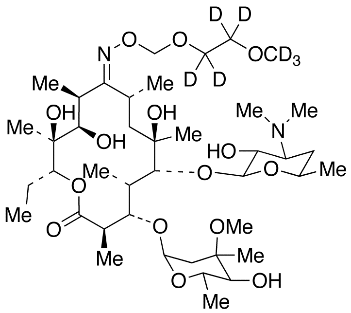 乙腈中罗红霉素-D7溶液，100μg/mL Roxithromycin-d7 Solution in Acetonitrile, 100μg/mL
