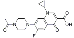 甲醇中N-乙酰化环丙沙星溶液，100μg/mL N-acetyl ciprofloxacin Solution in Methanol, 100μg/mL