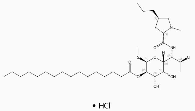 甲醇中克林霉素棕榈酸酯盐酸盐溶液，100μg/mL Clindamycin palmitate hydrochloride Solution in Methanol, 100μg/mL