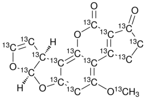 乙腈中黄曲霉素B2-13C17(AFB2-13C17)溶液，0.5μg/mL Aflatoxin B2-13C17 Solution in Acetonitrile, 0.5μg/mL