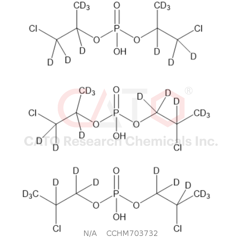 双-（1-氯-2-丙基）磷酸酯-d12（异构体混合物）