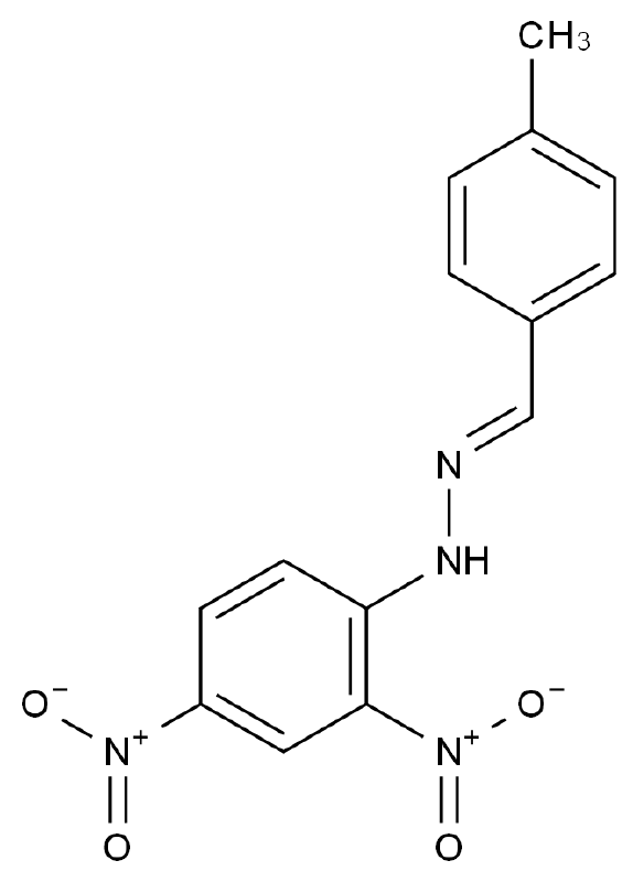 对甲苯甲醛 2,4-二硝基苯腙 p-Tolualdehyd-2,4-dinitrophenylhydrazone