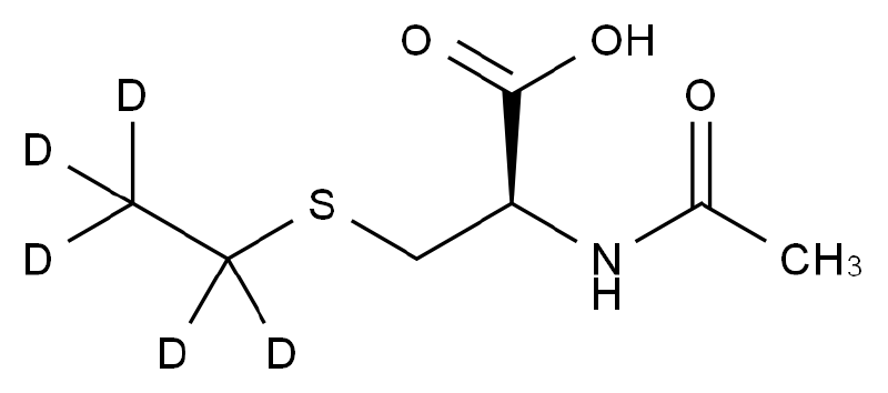 N-乙酰基-S-乙基-L-半胱氨酸-d5 N-Acetyl-S-ethyl-L-cysteine-d5