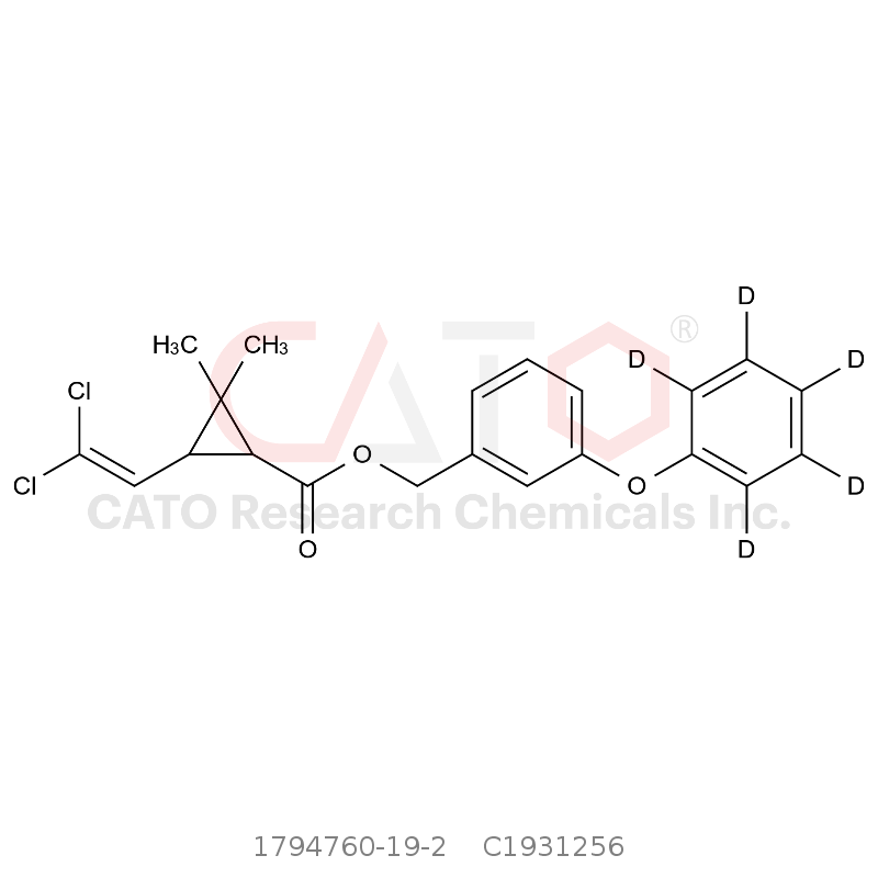 氯菊酯-D5（顺反混合物） Permethrin-d5 (cis/trans mixture)