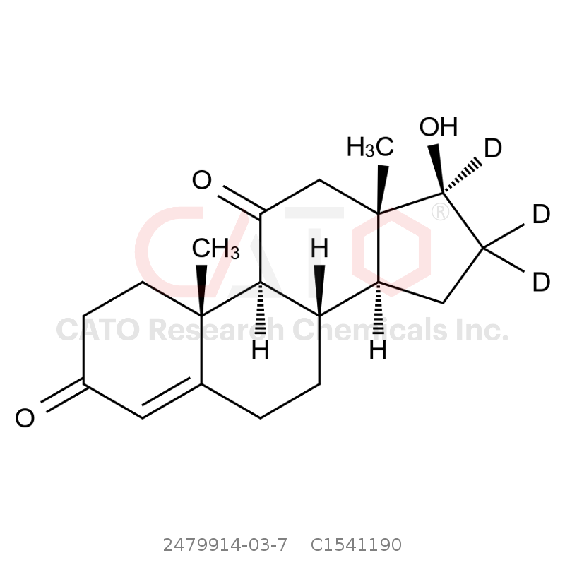 11-酮睾酮-[16,16,17-d3] 11-Ketotestosterone-[16,16,17-d3]