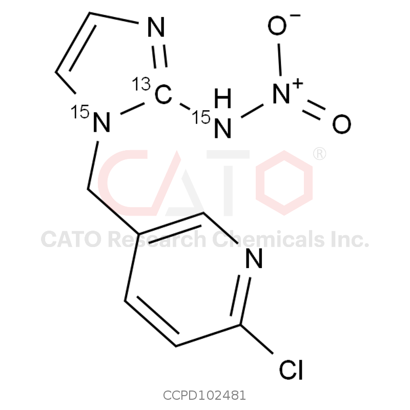 烯烃吡虫啉-13C-15N2 Olefin-imidacloprid-13C-15N2