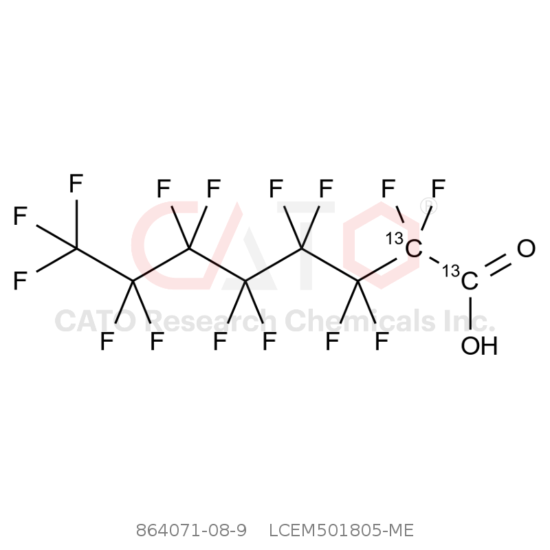 全氟辛酸-1,2-13C2 Perfluorooctanoic acid-1,2-13C2