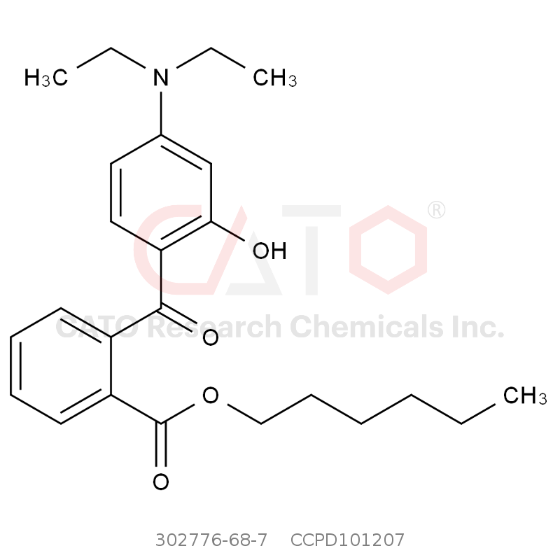 2-[4-(二乙氨基)-2-羟基苯甲酰基]苯甲酸己酯