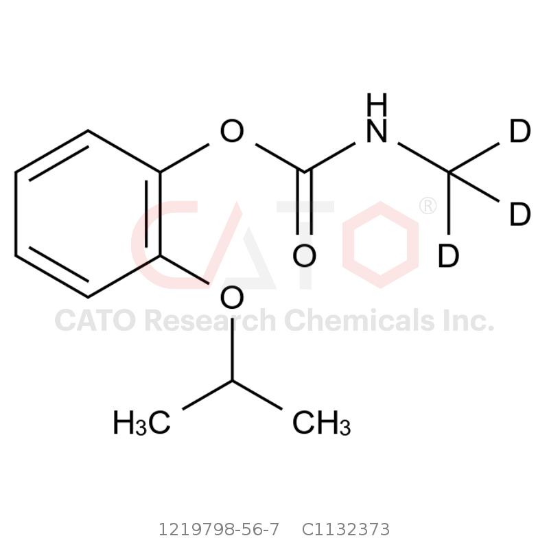 残杀威-D3 Propoxur-d3 (N-Methyl-d3)
