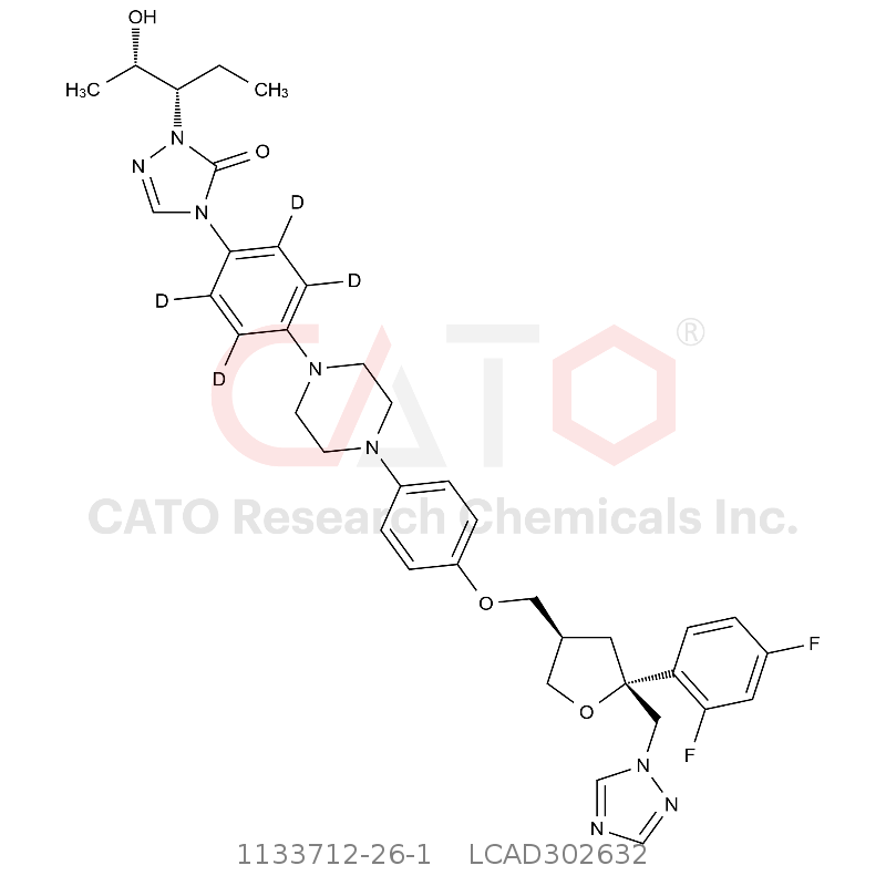 泊沙康唑-d4 Posaconazole-d4