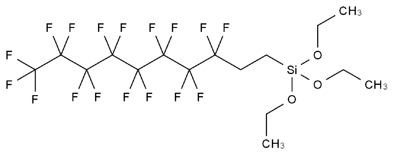 1H,1H,2H,2H-全氟十七烷三甲基氧硅烷 Triethoxy-1H,1H,2H,2H-heptadecafluorodecylsilane