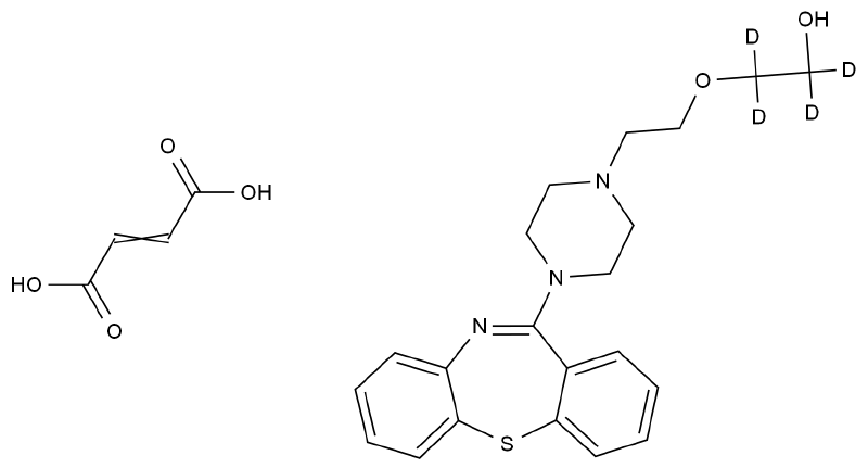 Quetiapine-d4 Fumarate