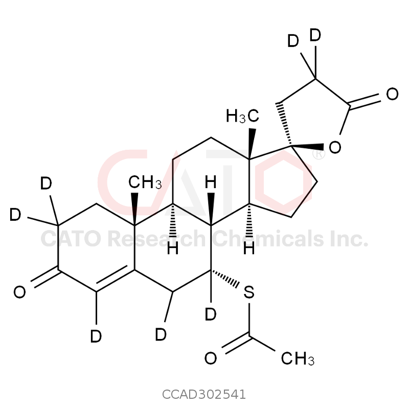 螺内酯-d7(主要) Spironolactone-d7(Major)