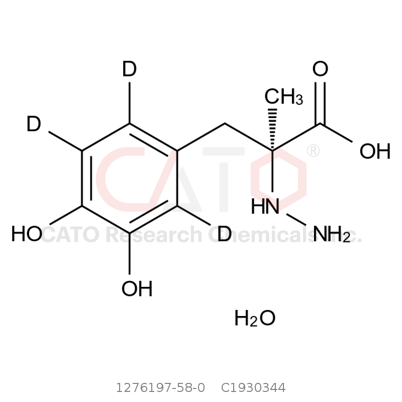 (S)-(-)-Carbidopa-d3 H2O (ring-d3)