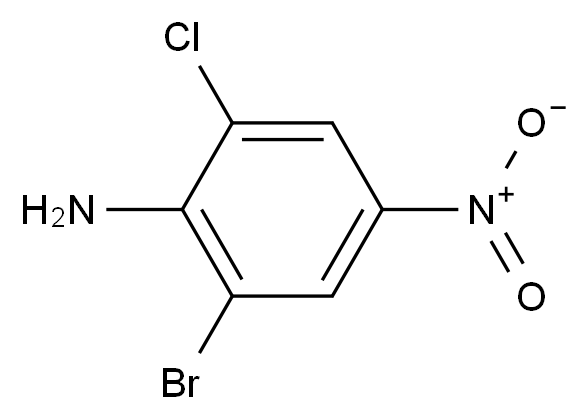 2-溴-6-氯-4-硝基苯胺 2-Bromo-6-chloro-4-nitroaniline