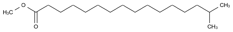 15-甲基十六烷酸甲酯 Methyl 15-Methylhexadecanoate