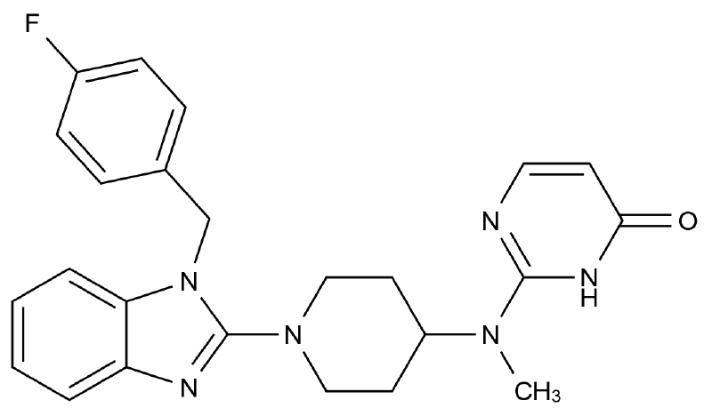 咪唑司汀 Mizolastine