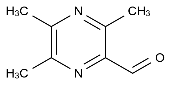 3,5,6-三甲基-哌嗪-2-甲醛 3,5,6-Trimethylpyrazine-2-carbaldehyde