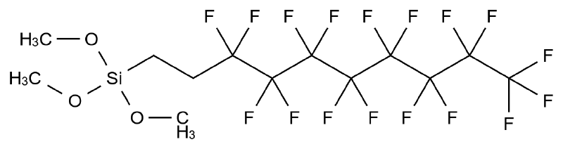 三甲氧基(1H,1H,2H,2H-十七氟癸基)硅烷 Trimethoxy(1H,1H,2H,2H-heptadecafluorodecyl)silane