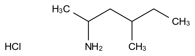 1,3-二甲基戊胺盐酸盐 1,3-Dimethylpentylamine Hydrochloride