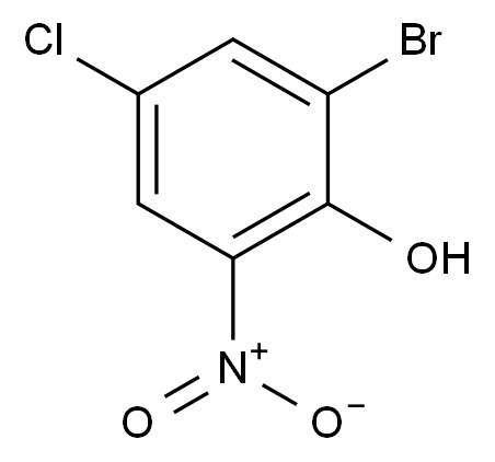 2-溴-4-氯-6-硝基苯酚 2-Bromo-4-chloro-6-nitrophenol