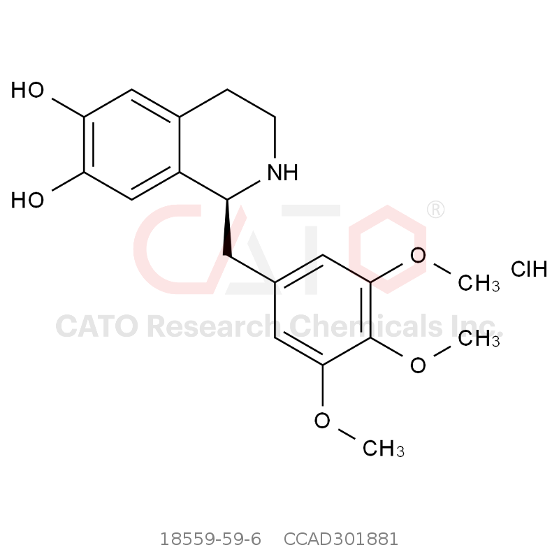 盐酸特美奎诺；盐酸曲托喹酚 S-(-)-Tretoquinol Hydrochloride