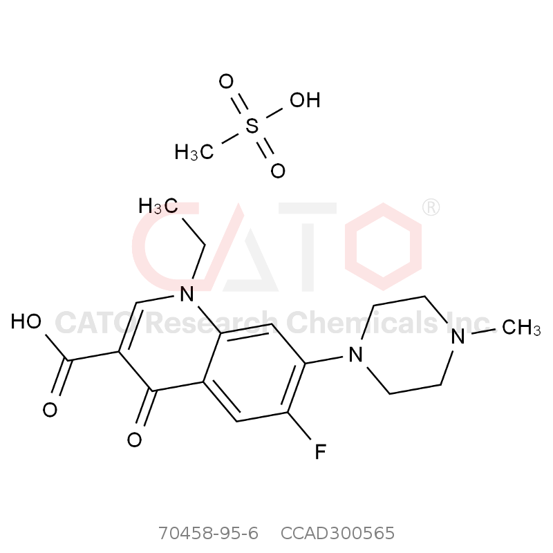 甲磺酸培氟沙星