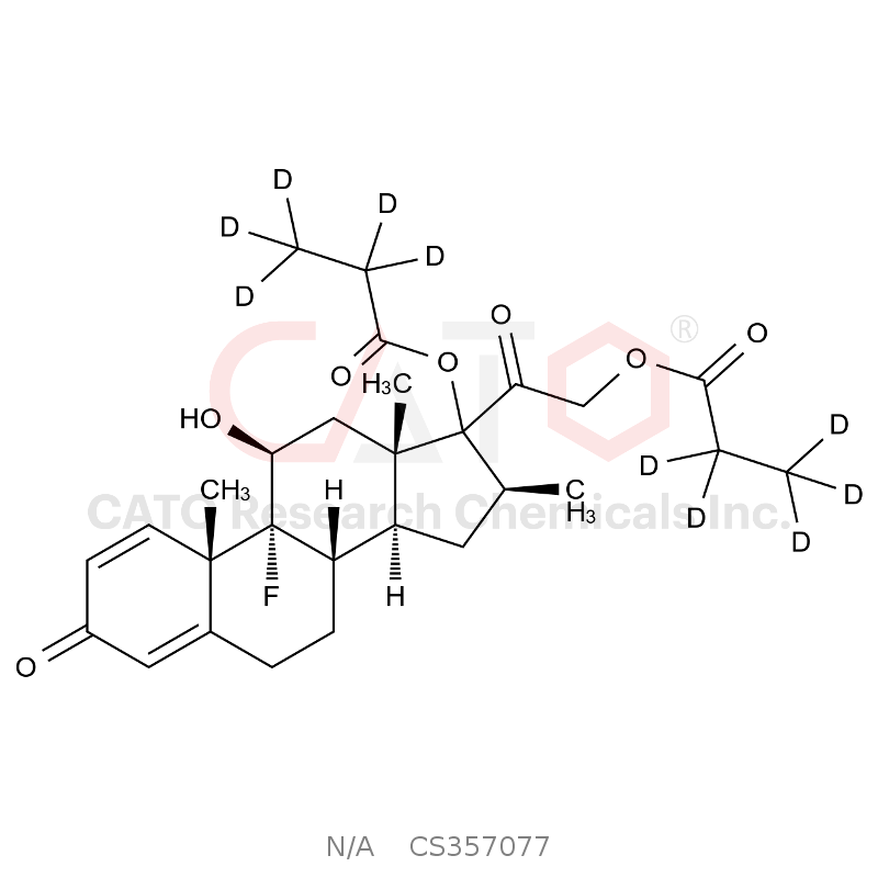 倍他米松-d10二丙酸酯 Betamethasone-d10 Dipropionate