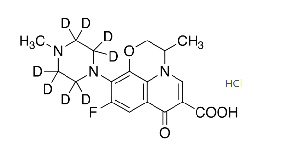 甲醇中氧氟沙星-D8盐酸盐溶液，100μg/mL Ofloxacin-d8 hydrochloride Solution in Methanol, 100μg/mL