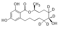 乙腈中β-玉米赤霉醇-D5溶液，1000μg/mL β-Zearalanol-d5 Solution in Acetonitrile, 1000μg/mL