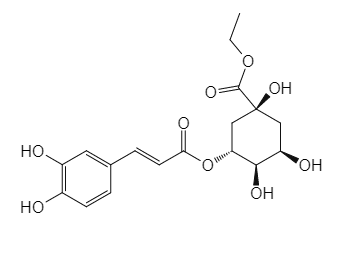 二甲基亚砜中绿原酸乙酯溶液，1000μg/mL Ethyl chlorogenate Solution in DMSO, 1000μg/mL