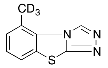 甲醇中三环唑-D3溶液，100μg/mL Tricyclazole-d3 Solution in Methanol, 100μg/mL
