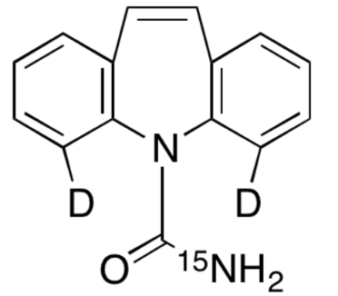 甲醇中卡马西平-D2,15N溶液，100μg/mL Carbamazepine-d2,15N Solution in Methanol, 100μg/mL