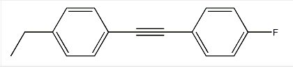 1-乙基-4-[(4-氟苯基)乙炔基]苯 1-Ethyl-4-[(4-fluorophenyl)ethynyl]benzene