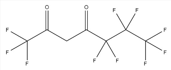 1,1,1,5,5,6,6,7,7,7-十氟-2,4-庚烷二酮 1,1,1,5,5,6,6,7,7,7-Decafluoro-2,4-heptanedione