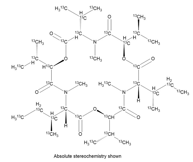 乙腈中恩镰孢菌素A1-13C35溶液，1μg/mL Enniatin A1-13C35 Solution in Acetonitrile, 1μg/mL