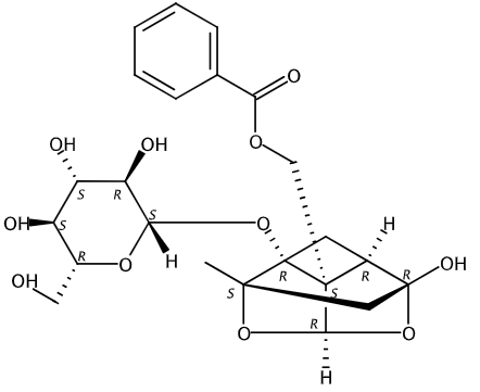 芍药苷 Paeoniflorin