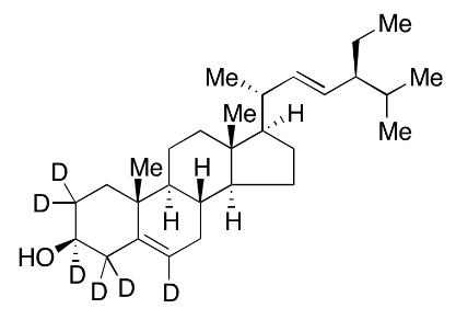丙酮中豆甾醇-D6溶液，100μg/mL Stigmasterol-d6 Solution in Acetone, 100μg/mL