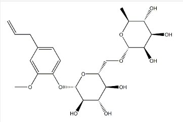 二甲基亚砜中丁香酚芸香糖苷溶液，1000μg/mL Eugenol rutinoside Solution in DMSO, 1000μg/mL